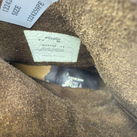 Vintage Women's Sz 7.5 Shoe Company Short Bootie Leather Biker Riding Wo… - Picture 6 of 7